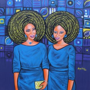 RISING THROUGH THE SHADOWS EXHIBITION BY ABIGAIL NNAJI